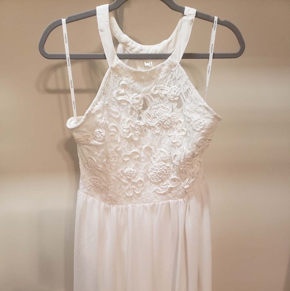 White dress